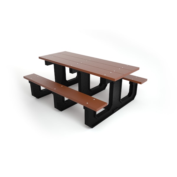 Brown 6' Park Place Table